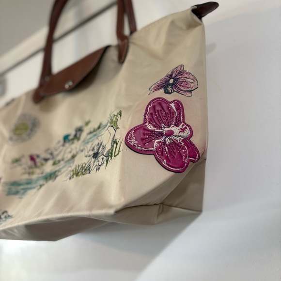 LONGCHAMP Le Pliage Limited Edition Autour De Ha Long Vietnam Medium Tote Bag - Picture 2 of 11